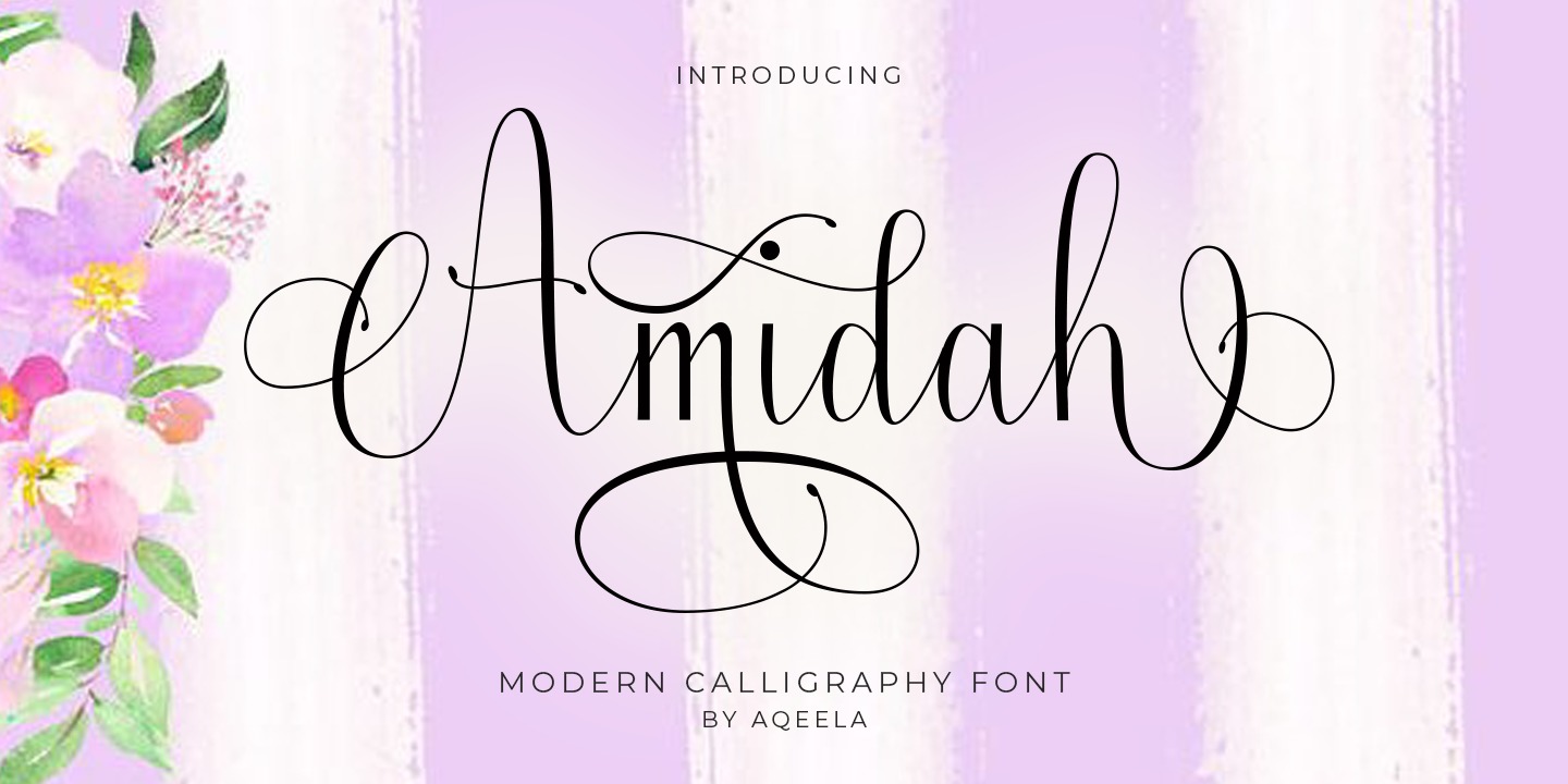Шрифт Amidah